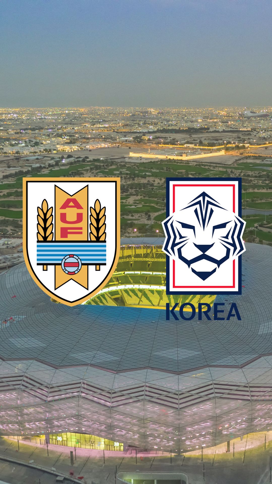 Uruguai x Coreia Grande confronto na Copa do Mundo de 2022
